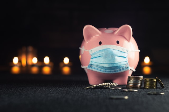 Epic corona virus journeys to home 2 pink piggy bank 1