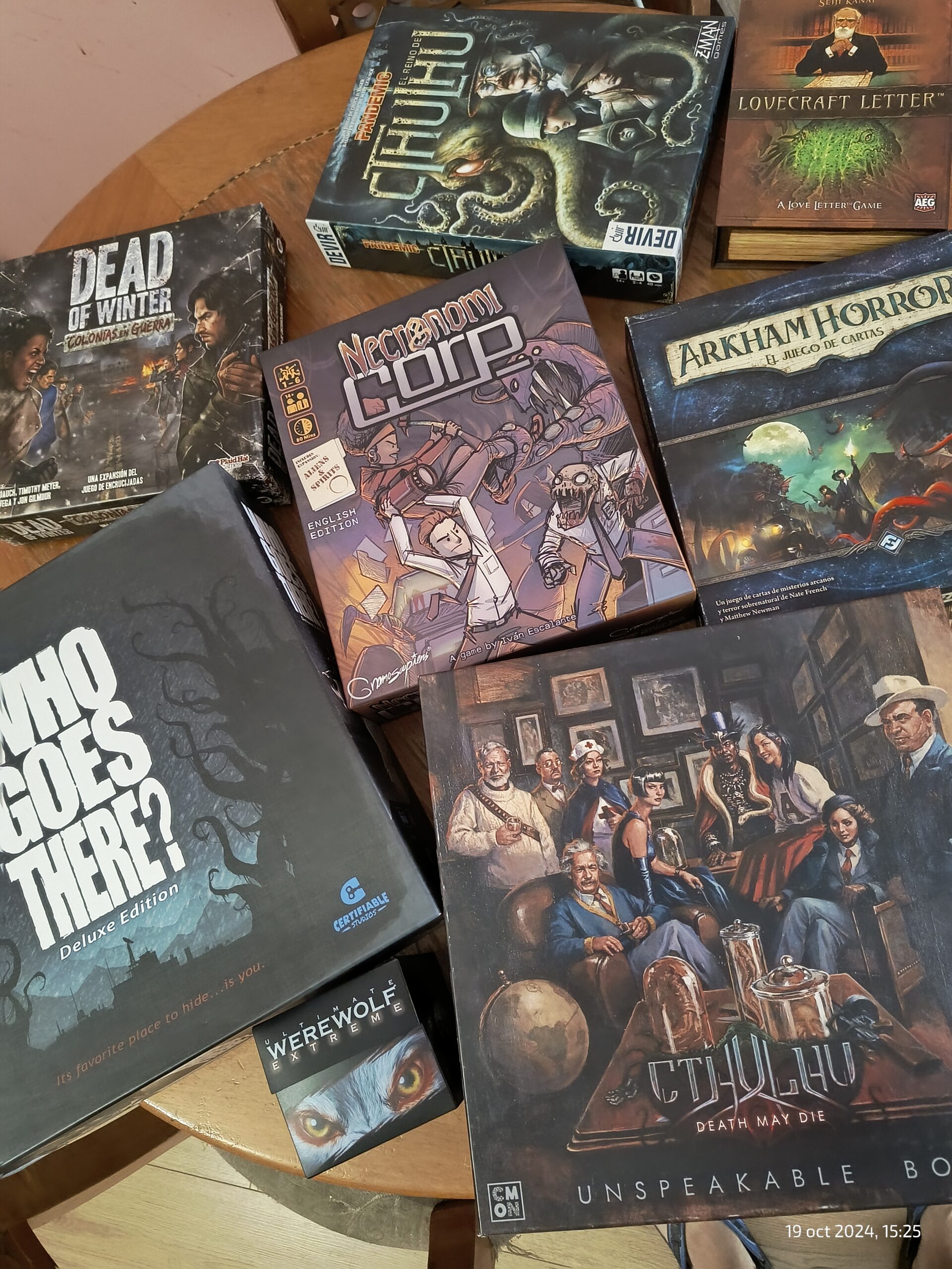 Home 47 Juegos de mesa y terror