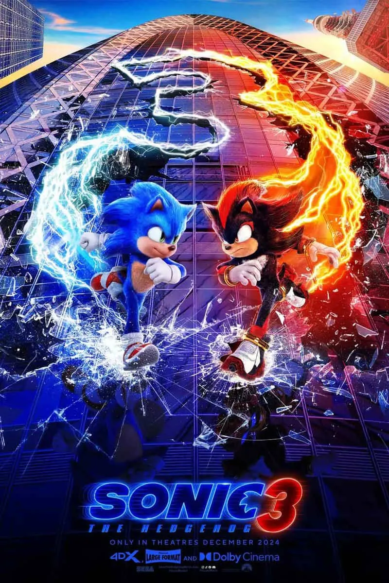 Sonic 3: sin discusiones, la mejor película de la saga 1 sonic 3 brutal poster