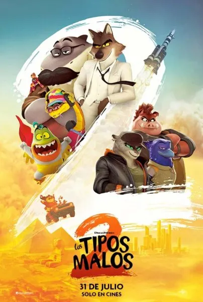 Poster oficial de Los Tipos Malos 2
