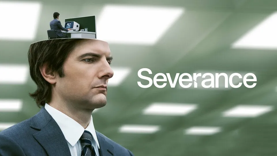 Adam Scott en Severance, la serie más nominada a los Premios Emmy 2025