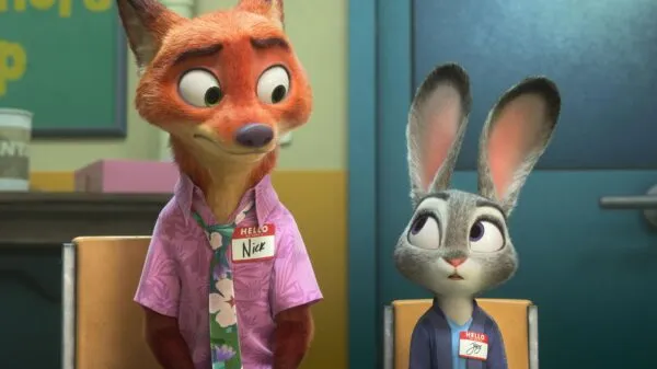 Nick y Judy en Zootopia 2