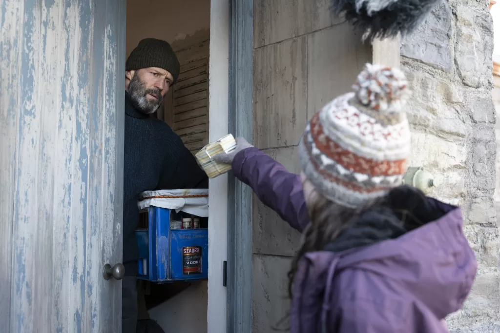 Jason Statham en el guardían haciendo lo mejor que sabe hacer
