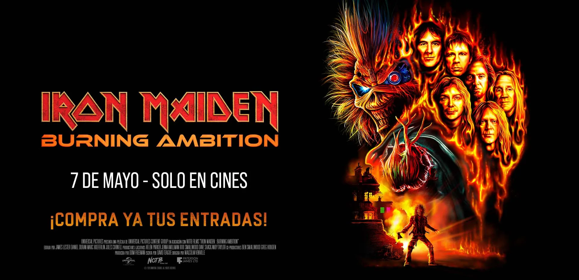 Iron Maiden Burning Ambition: el documental que revive 50 años de la gran banda de heavy metal