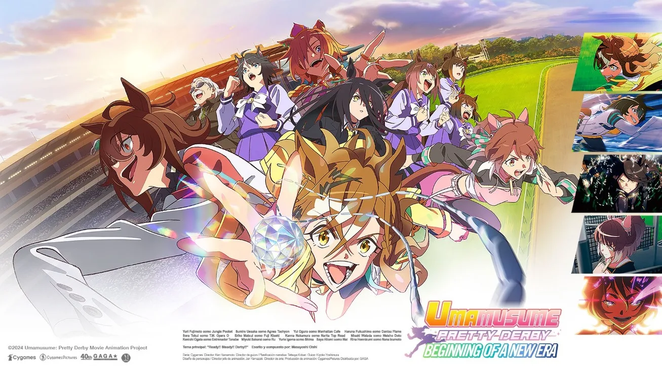 Las carreras de UMAMUSUME: PRETTY DERBY llegan al cine este 14 de Mayo 🐎