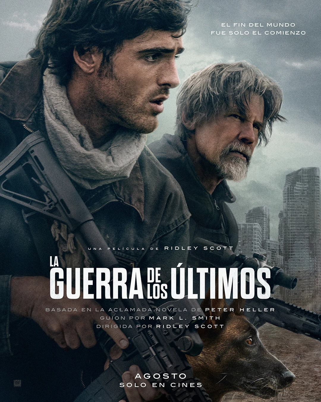 La Guerra de los últimos: una distopía postapocalíptica que no despega 1 La guerra de los ultimos teaser poster