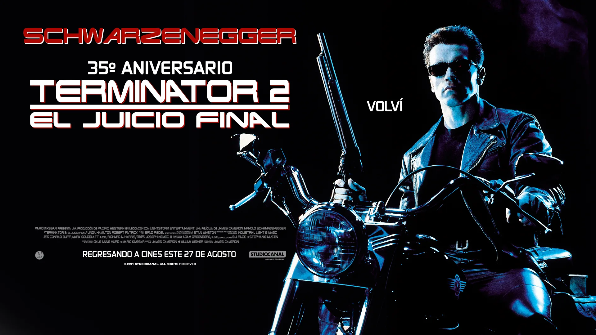 Terminator 2 : el regreso a los cines de uno