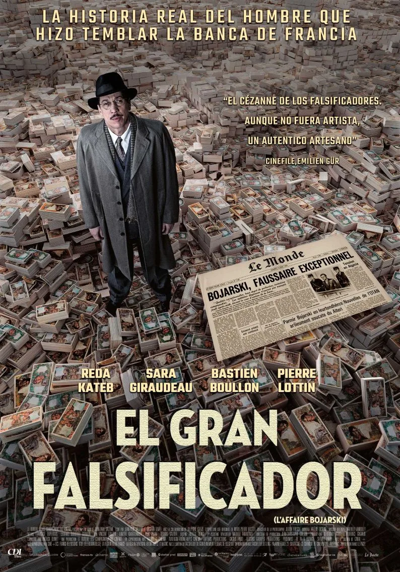 El gran falsificador: el hombre que se convirtió en criminal para demostrar su talento 1 affaire bojarski poster