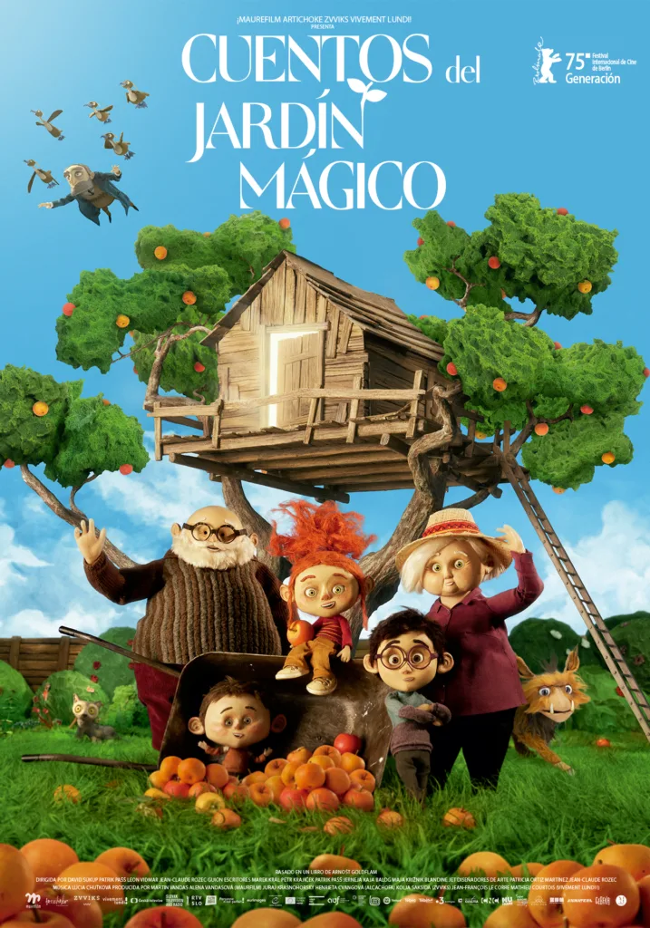 Cuentos del jardin mágico: La imaginación como medio para sanar 1 CDJM Afiche Cines 1344 x 1920
