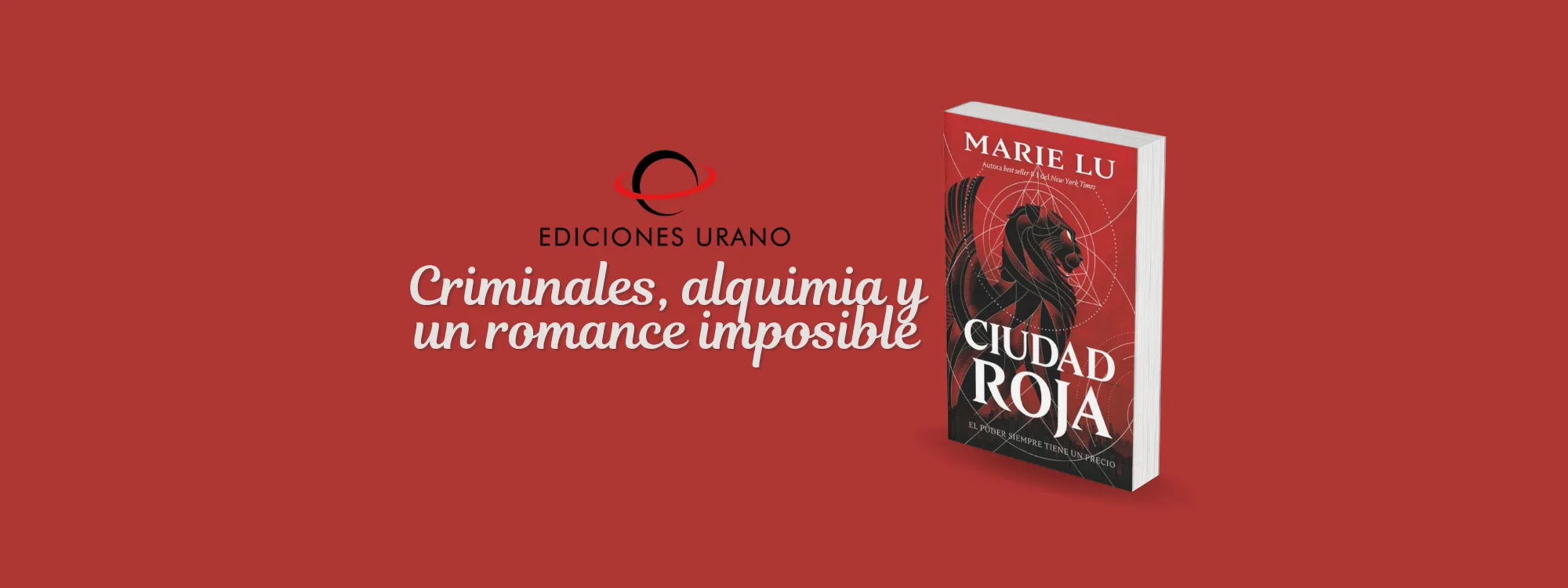 Ciudad roja: criminales, alquimia y un romance imposible en la primera novela adulta de Marie Lu
