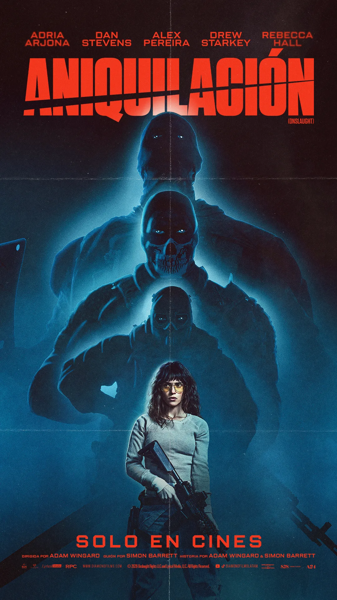 Aniquilación: Adria Arjona y una cacería que tarda demasiado en arrancar 1 Onslaught PayOff Poster Adaptaciones 9 16